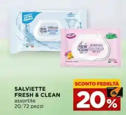 Alì Supermercati Salviette Fresh & Clean offerta