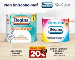 Alì Supermercati Asciugoni Regina offerta
