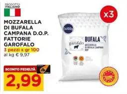 Alì Supermercati Mozzarella di bufala campana D.O.P. Garofalo offerta