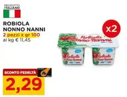 Alì Supermercati Robiola Nonno Nanni offerta