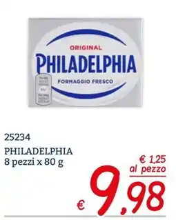 Zona Philadelphia formaggio fresco offerta