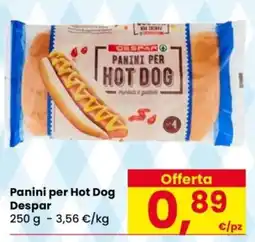 Despar Panini per Hot Dog Despar offerta