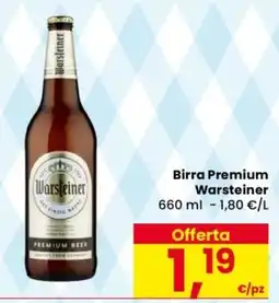 Despar Birra Premium Warsteiner offerta