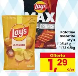 Despar Patatine assortite Lay's offerta