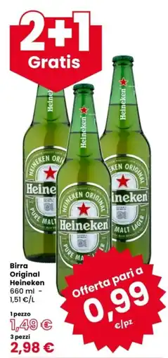 Despar Birra Original Heineken offerta
