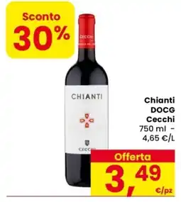 Despar Chianti DOCG Cecchi offerta