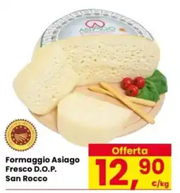 Despar Formaggio Asiago Fresco D.O.P. San Rocco offerta