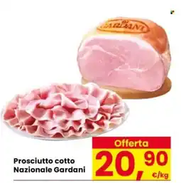 Despar Prosciutto cotto Nazionale Gardani offerta