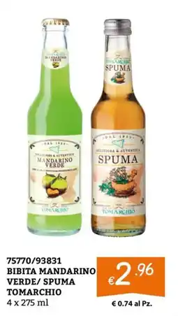 Zona Bibita Mandarino Verde/Spuma Tomarchio offerta