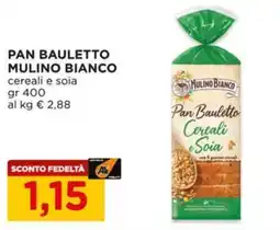 Alì Supermercati Pan Bauletto Mulino Bianco Cereali e Soia offerta