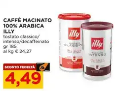 Alì Supermercati Caffè macinato ILLY offerta