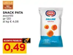 Alì Supermercati Snack Pata Palline offerta