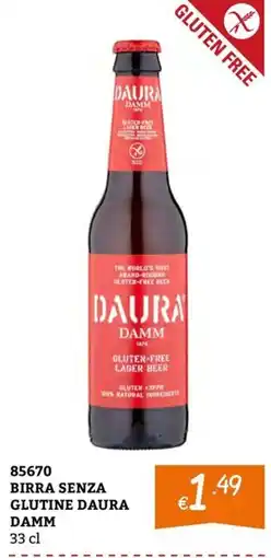Zona Birra senza glutine Daura Damm offerta