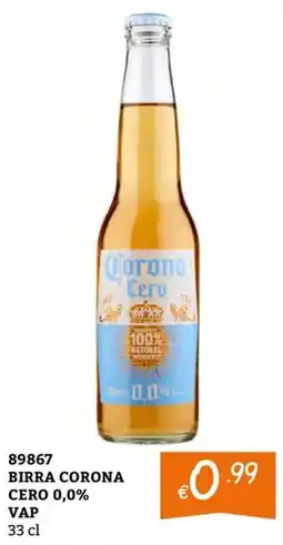 Zona Birra Corona Cero 0,0% offerta