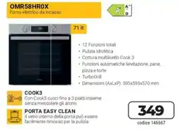 FreeShop Forno elettrico da incasso OMR58HR0X offerta