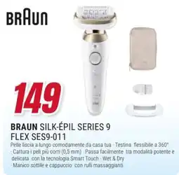 Trony Braun Silk-Épil Series 9 Flex SES9-011 offerta