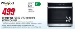 Trony Whirlpool forno multifunzione offerta