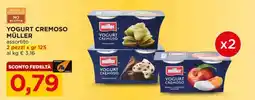 Alì Supermercati Yogurt cremoso Müller offerta