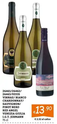 Zona Vinnae/ Bianco Chardonnay/ Sauvignon/ Pinot Nero Red Angel Venezia Giulia I.G.T. Jermann offerta