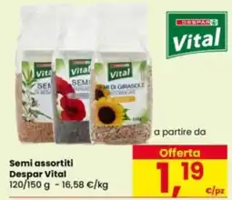 Eurospar Semi assortiti Despar Vital offerta