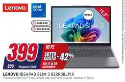 Trony Lenovo Ideapad Slim 3 offerta
