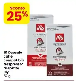 Despar Caffè compatibili Nespresso assortite Illy offerta