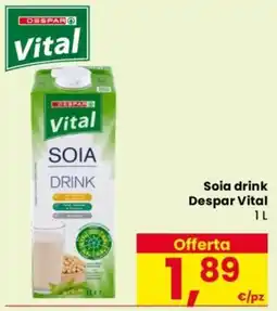 Despar Soia drink Despar Vital offerta