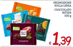 Zona Cioccolato Ritter offerta