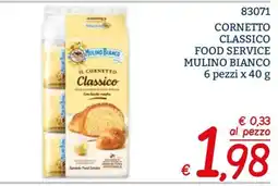 Zona Cornetto classico Mulino Bianco offerta