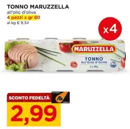 Alì Supermercati Tonno Maruzzella all'olio d'oliva offerta