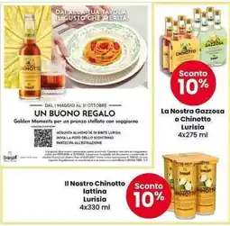 Interspar Il Nostro Chinotto lattina Lurisia offerta
