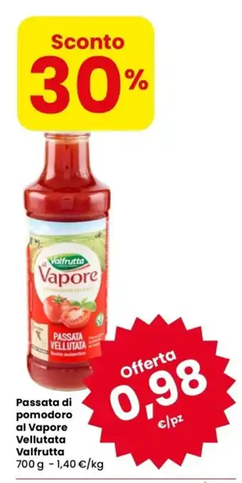 Passata di pomodoro al Vapore Vellutata Valfrutta