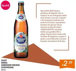 Zona Birra Schneider Weisse Festweisse offerta