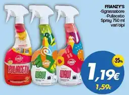 Franzy's Franzy's Sgrassatore-Pulliaceto Spray offerta