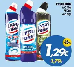 Franzy's Lysoform WC Gel offerta