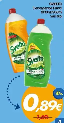 Franzy's Svelto Detergente Piatti offerta