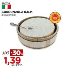 Alì Supermercati Gorgonzola D.O.P. al cucchio offerta