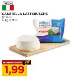 Alì Supermercati Casatella Lattebusche offerta