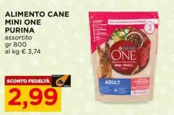 Alì Supermercati Alimento cane mini one purina offerta