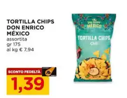 Alì Supermercati Tortilla chips Don Enrico México offerta