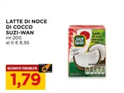 Alì Supermercati Latte di noce di cocco Suzi-Wan offerta