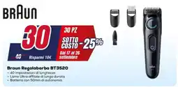 Trony Braun Regolabarba BT3520 offerta
