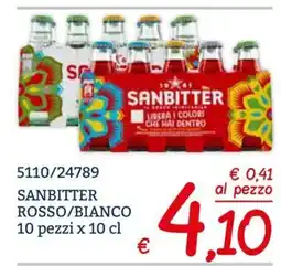 Zona Sanbitter Rosso/Bianco offerta