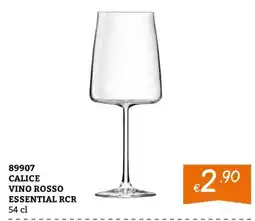 Zona Calice vino rosso essential rcr offerta