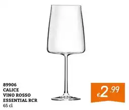 Zona Calice vino rosso essential rcr offerta