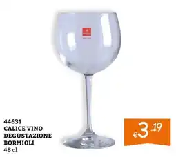 Zona Calice vino degustazione Bormioli offerta