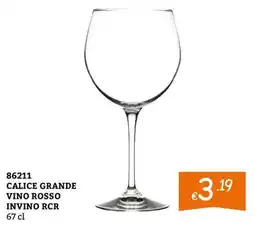 Zona Calice grande vino rosso invino rcr offerta