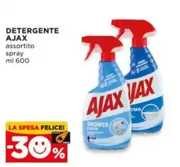 Alì Supermercati Detergente Ajax assortito spray offerta