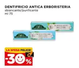 Alì Supermercati Dentifricio Antica Erboristeria offerta