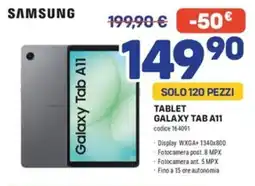 FreeShop Samsung Galaxy Tab A11 offerta